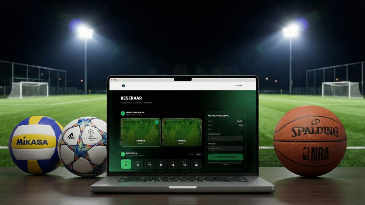 HAXIAS ARENA - Sistema de gestión para canchas y complejos deportivos